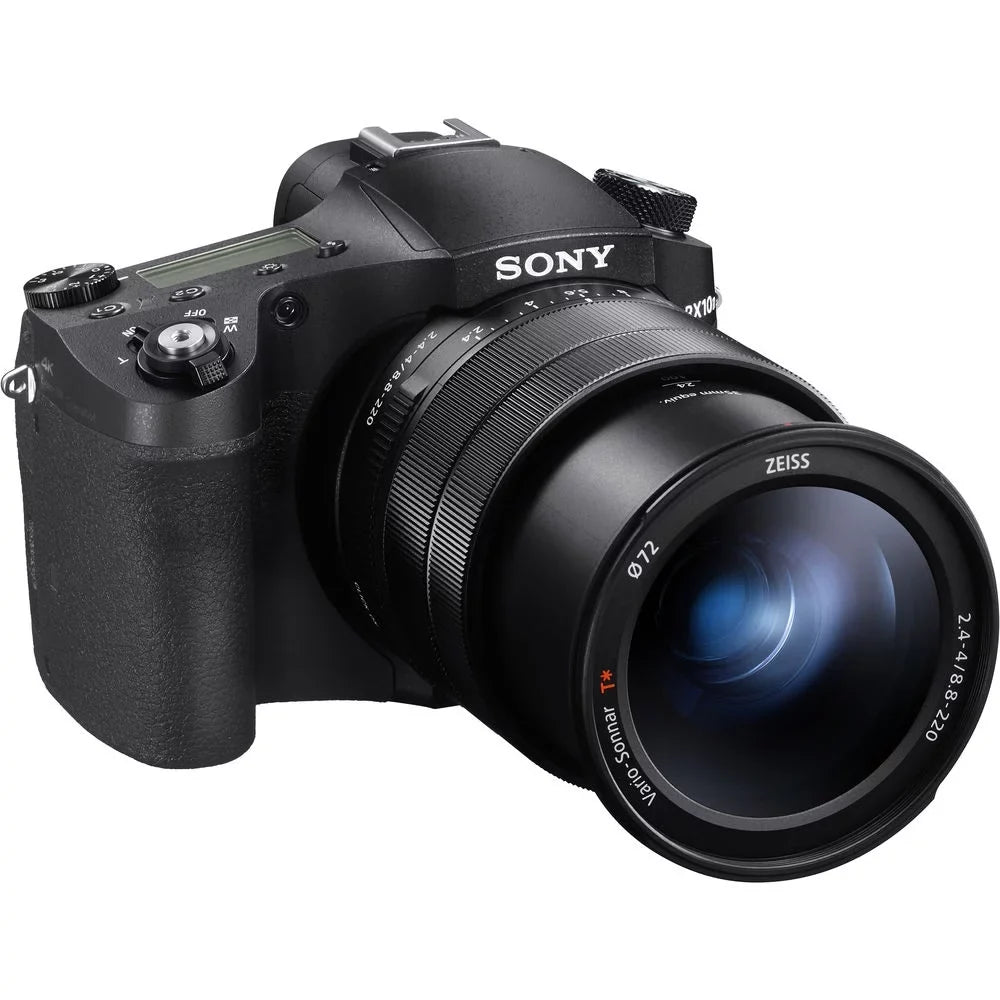 Sizeony Cyber-shot DSizeC-RX10 IV Digital Camera + 4K Monitor + Rode VideoMic + More