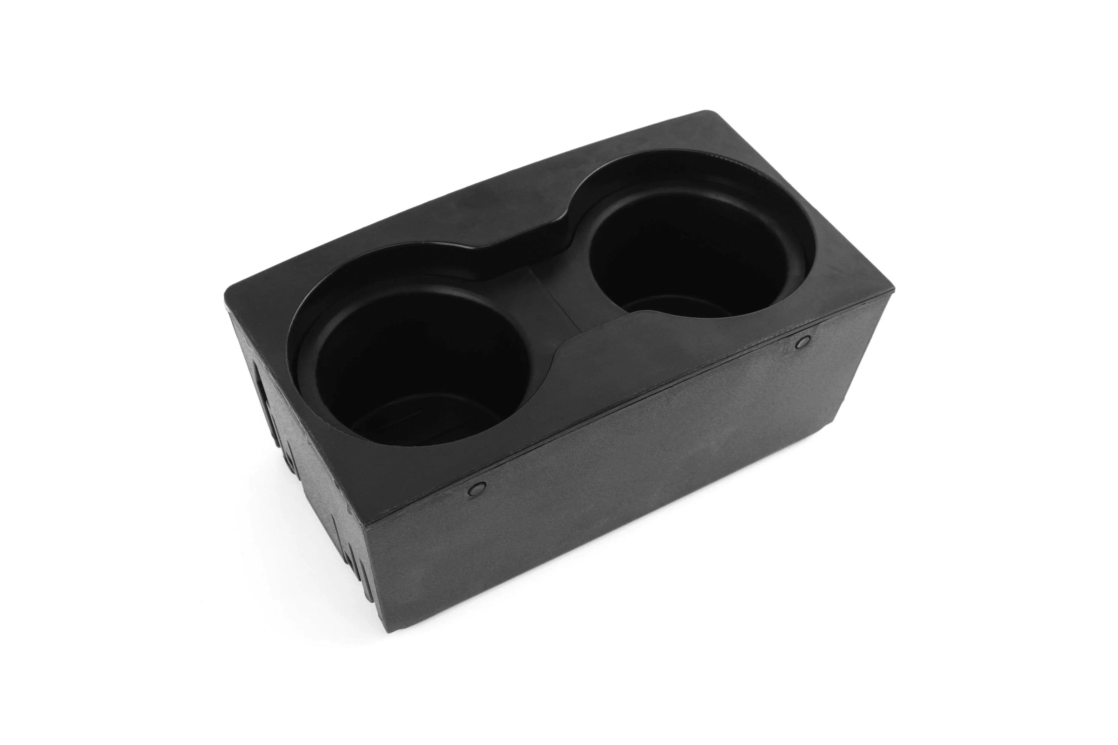 Red Hound Auto Cup Holder Insert Holds 2 Cups Compatible with Ford Sizeuper Duty F-250/F-350/F-450/F-550 2011-2016 fits Front Center Floor Mounted Console (flow through style only) Black Beverage Holder