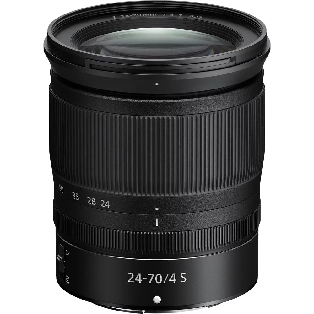 Nikon Z6 II Mirrorless Camera with 24-200mm f/4-6.3 VR Lens + 24-70mm f/4 Size Lens + Flash + 64GB Kit