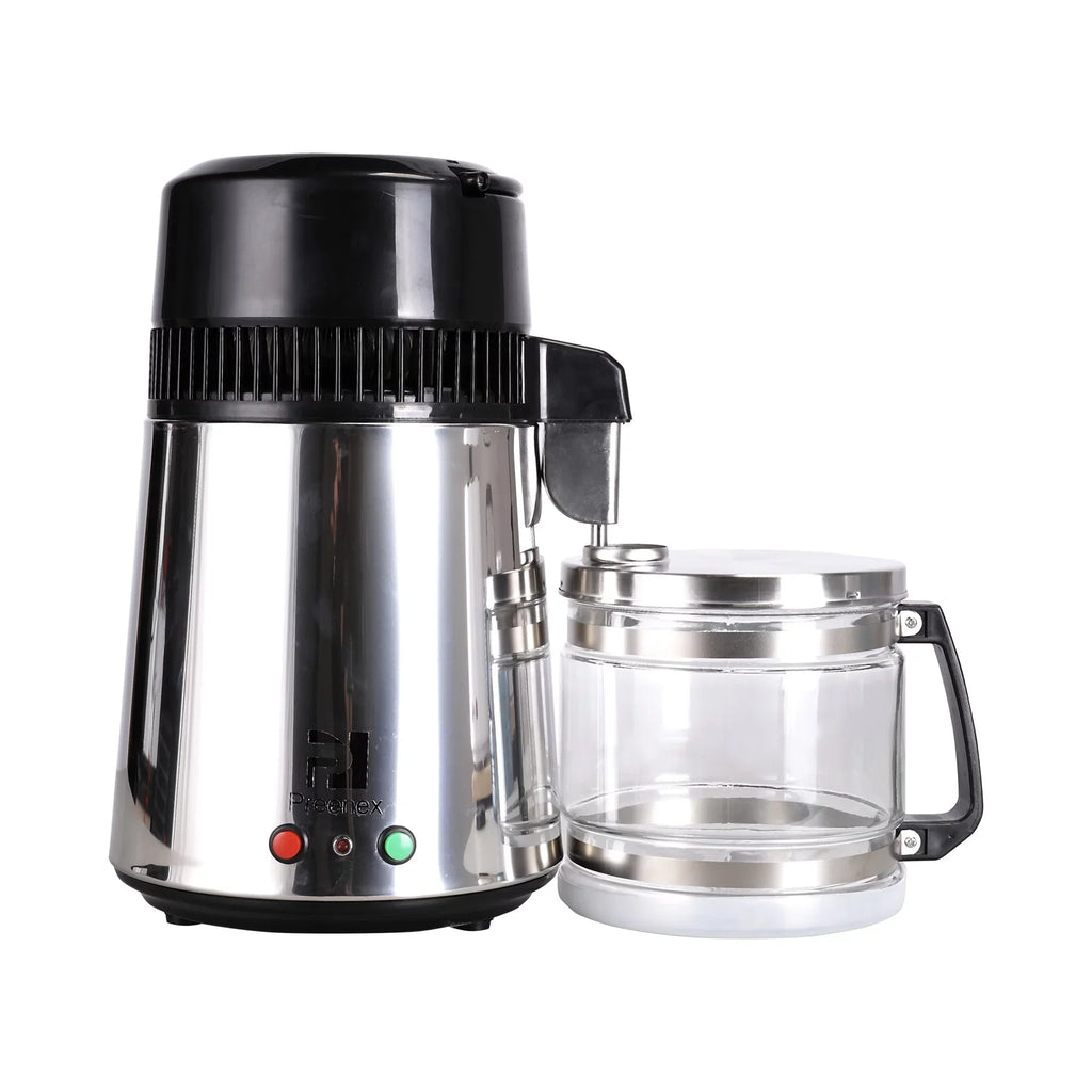 4L Home Water Distiller Purifier Machine Sizetainless Sizeteel Glass Bottle