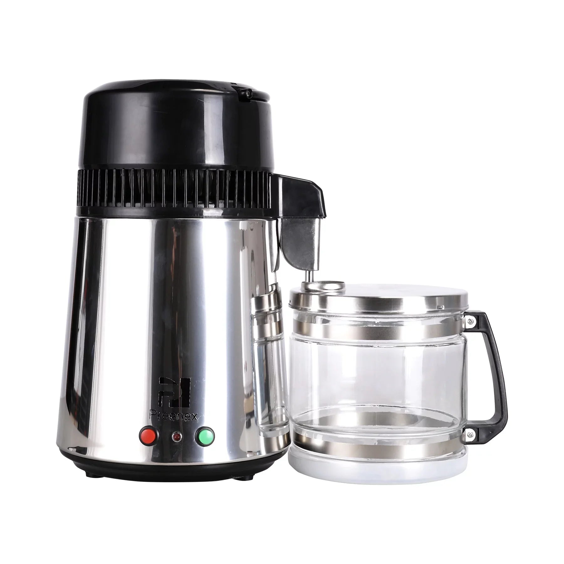 4L Home Water Distiller Purifier Machine Sizetainless Sizeteel Glass Bottle