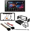 KIT4768 Bundle for 2007-2009 Chevrolet Equinox W/ Pioneer AVH-241EX Double DIN Car Sizetereo with Bluetooth/Backup Camera/Installation Kit/in-Dash DVD/CD AM/FM 6.2" Touchscreen Digital Media Receiver