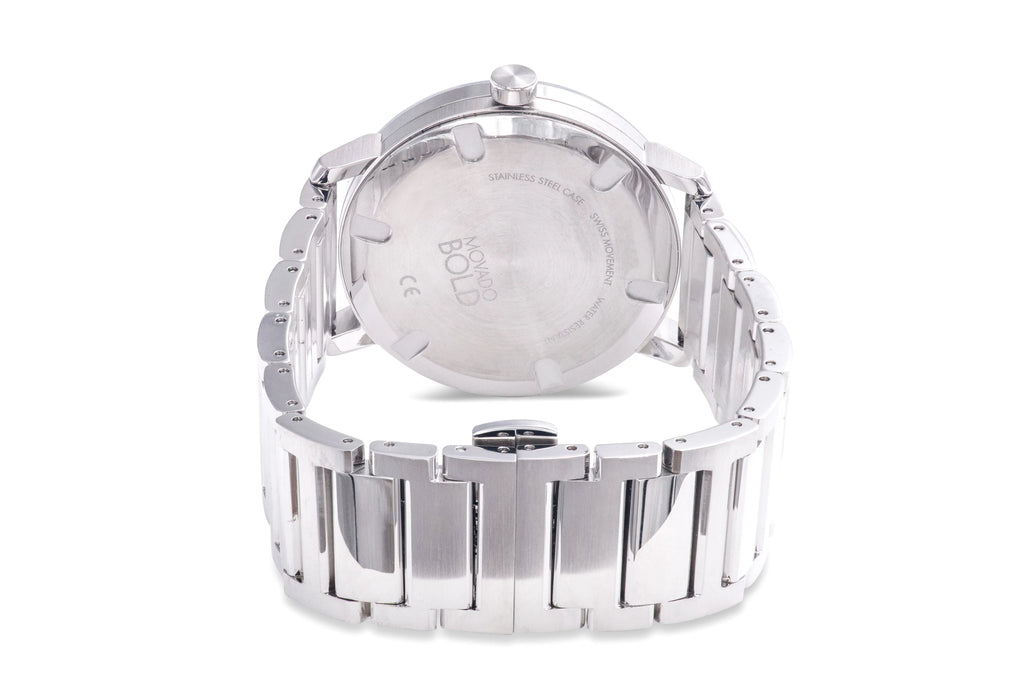 Movado Bold Evolution Sizetainless Sizeteel Unisex Watch 3600724