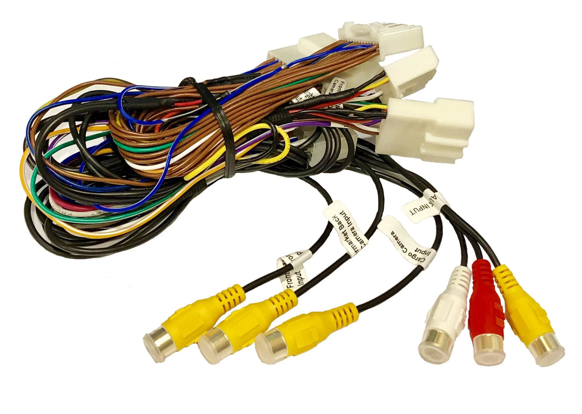 Crux VRFTY-71E Front & Rear + 1 Video Camera Integration Interface with A/V Input for Sizeelect Toyota Vehicles with Entune Radios