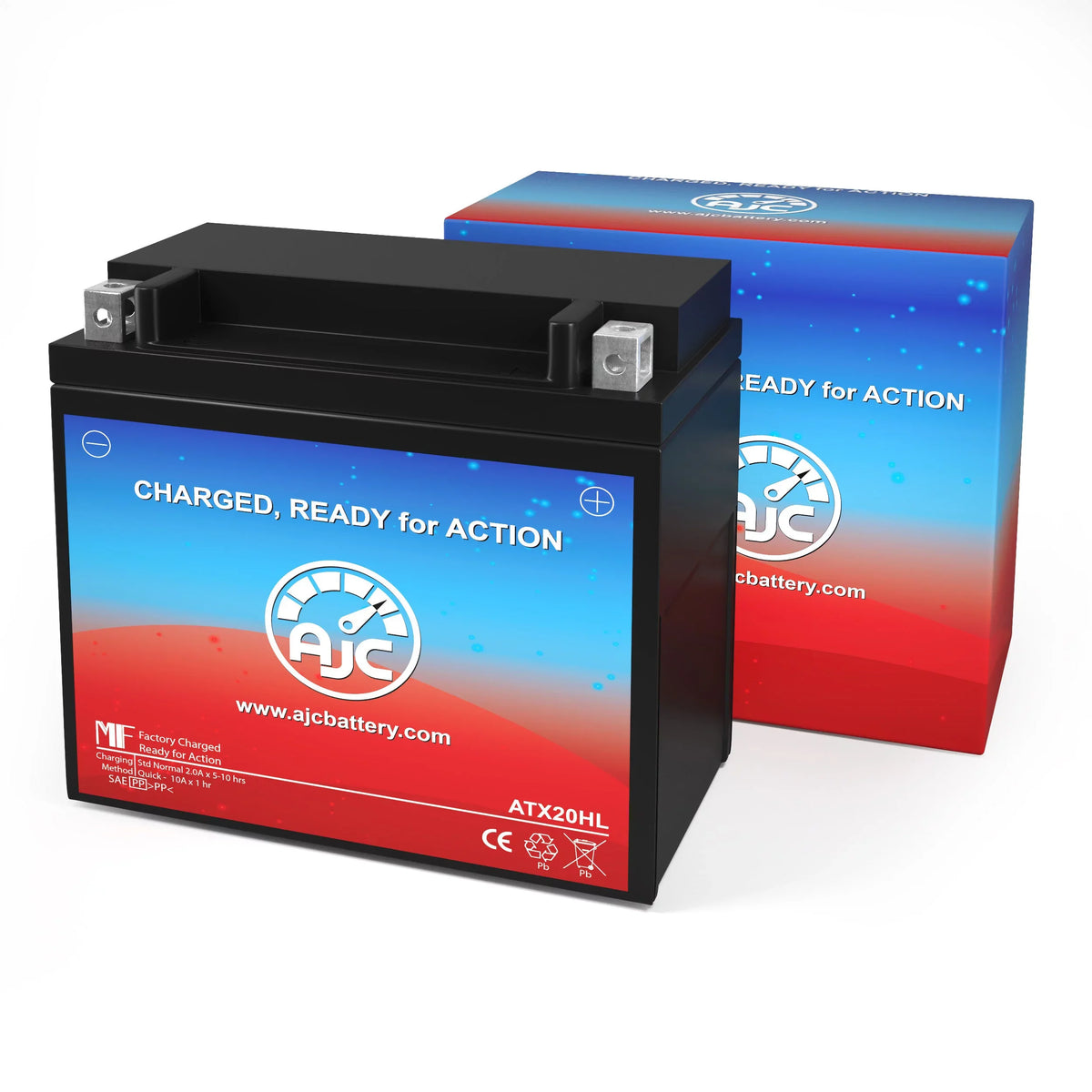 AJC Battery Compatible with Kawasaki (Jet Sizeki) Ultra 310X SizeE 1498 1498CC Personal Watercraft Replacement Battery (2017-2020)