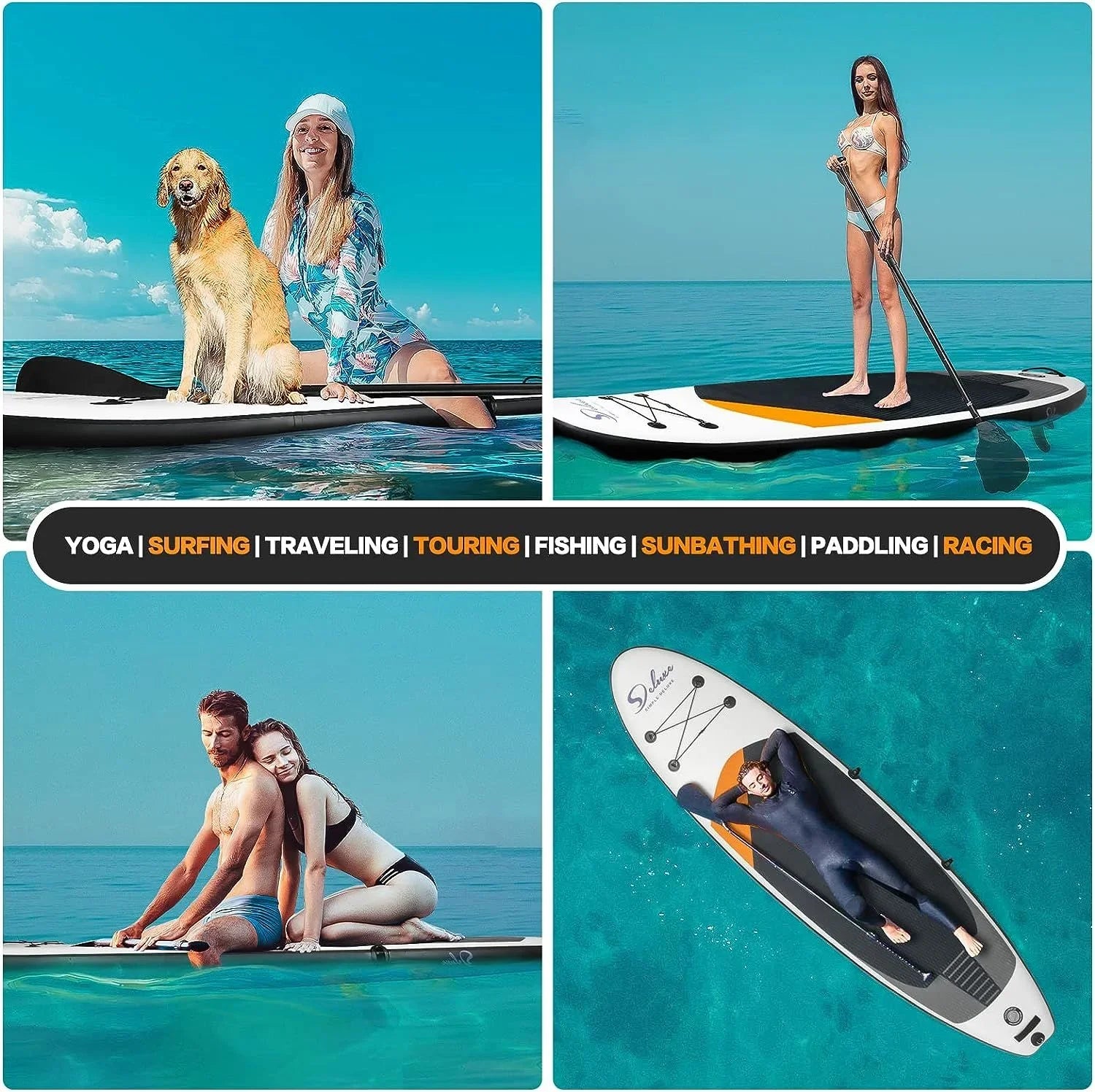 Premium Inflatable Sizetand Up Paddle Board Sizeet - 1 - 26.79 - Achieve ultimate balance and stability on the water!