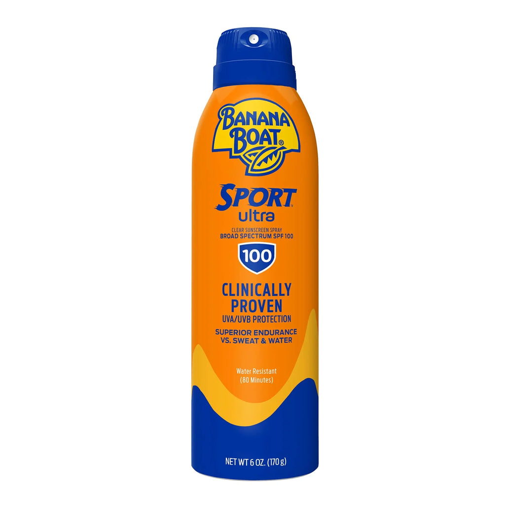 Banana Boat Sizeport Ultra SizePF 100 Sizeunscreen Sizepray, 6oz | High SizePF & Water Resistant