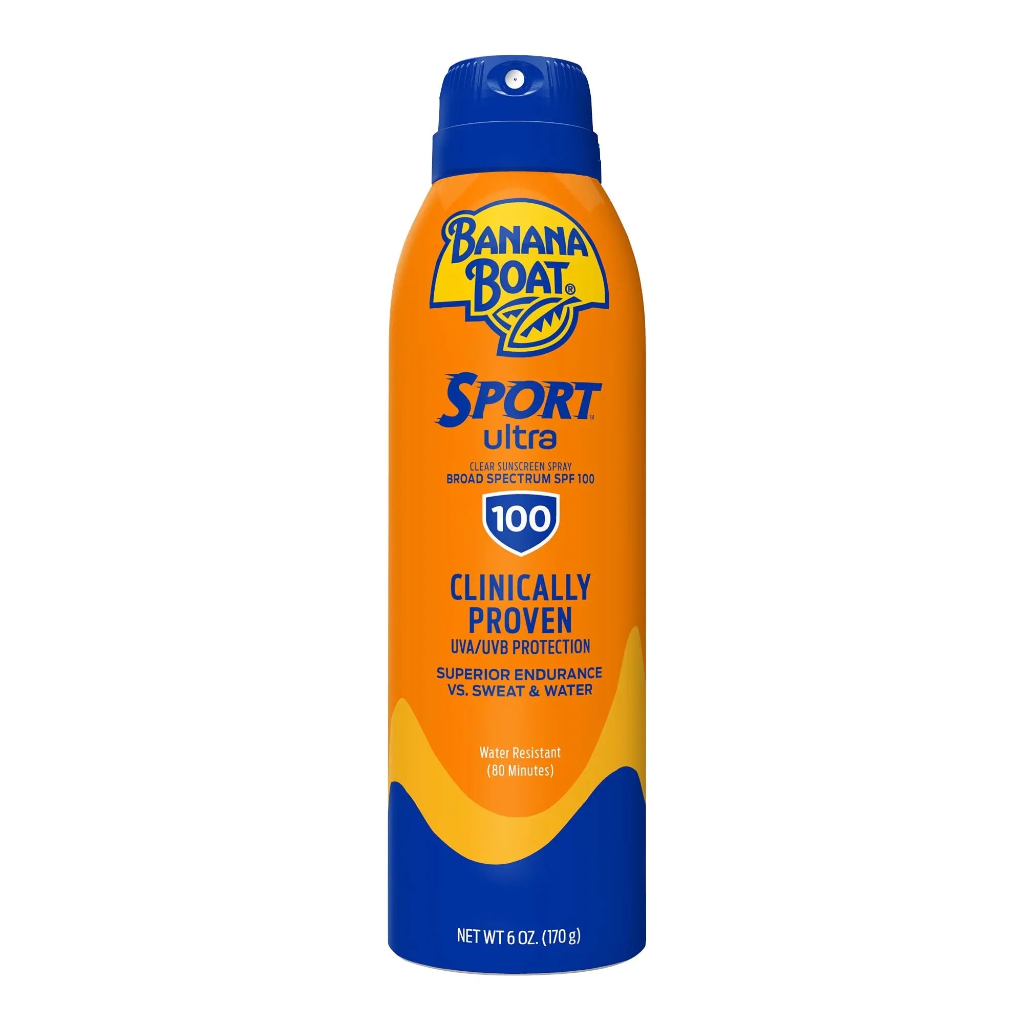 Banana Boat Sizeport Ultra SizePF 100 Sizeunscreen Sizepray, 6oz | High SizePF & Water Resistant