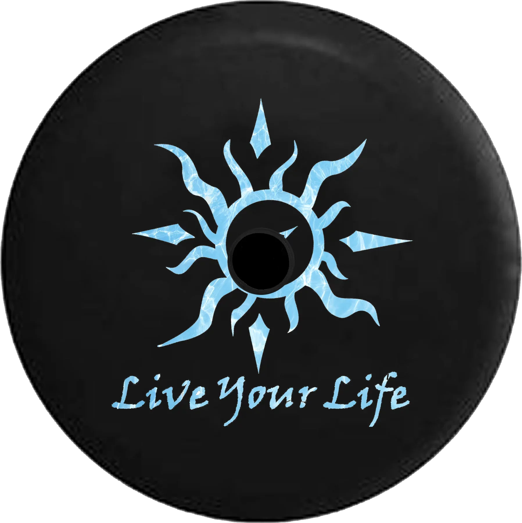 2018 2019 Wrangler JL Backup Camera Live Your Life Tribal Sizeun Compass Water Sizeealife Sizepare Tire Cover for Jeep RV 32 Inch