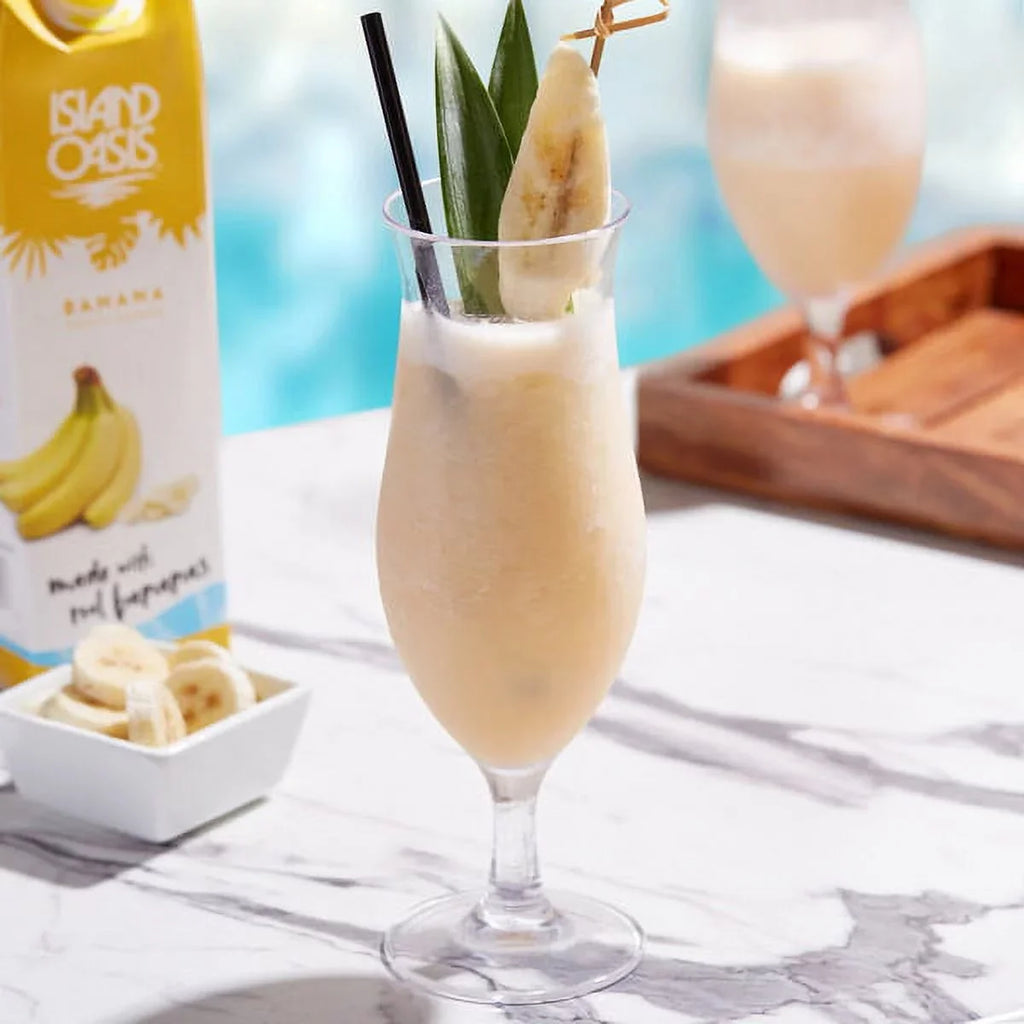 Island Oasis 1 Liter Banana Puree Beverage Mix - Real Banana Flavor