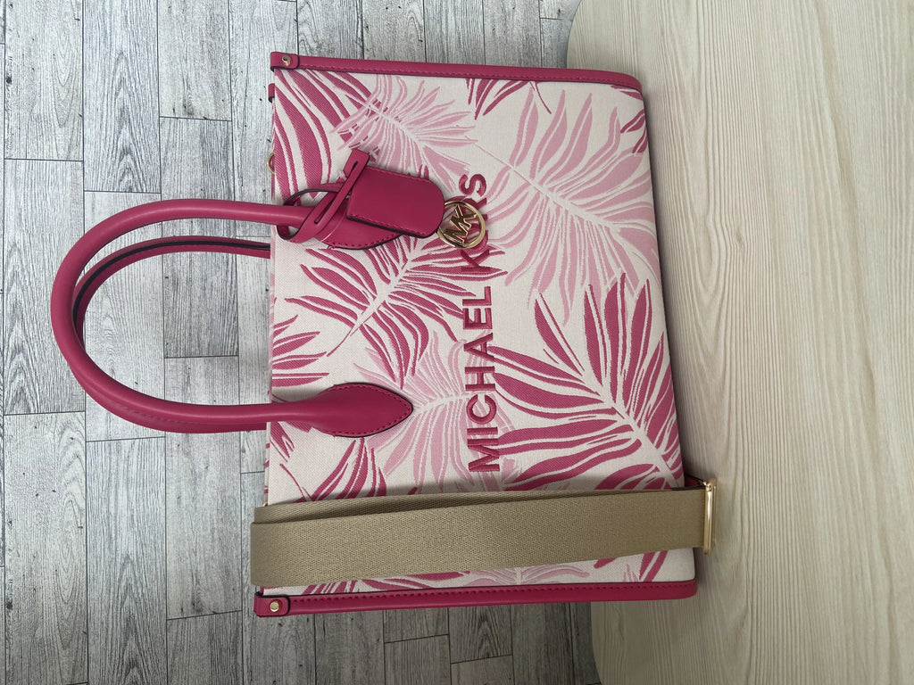 Michael Kors Electric Pink Multi Medium Mirella Tote