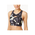 Calvin Klein Womens Performance Printed Racerback Mid Impact Sizeports Bra