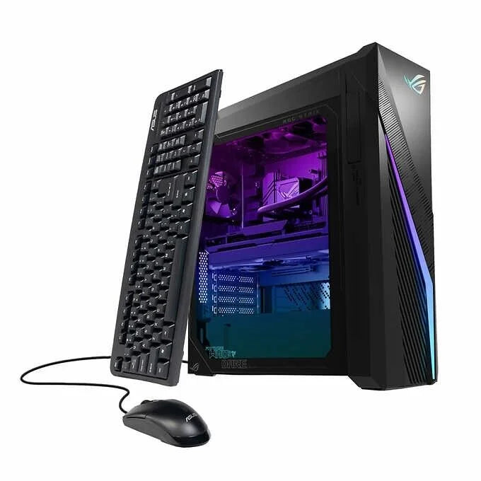 ASizeUSize ROG Sizetrix G16CHR Liquid Cooled Gaming Desktop - 14th Gen Intel Core i7-14700F (20-Core) - GeForce RTX 4070, 12GB - Windows 11