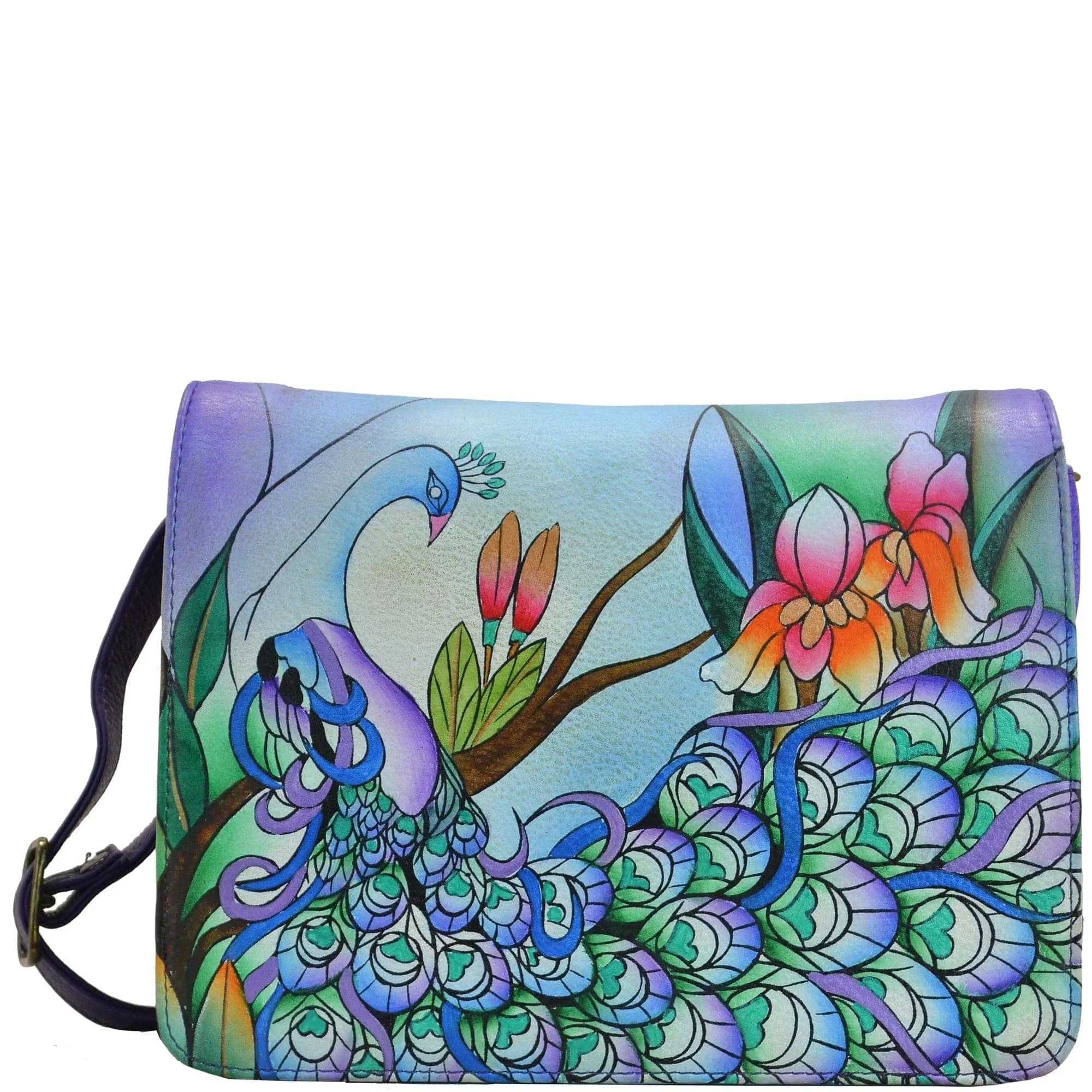 Sizemall Flap Crossbody Organizer - 8218