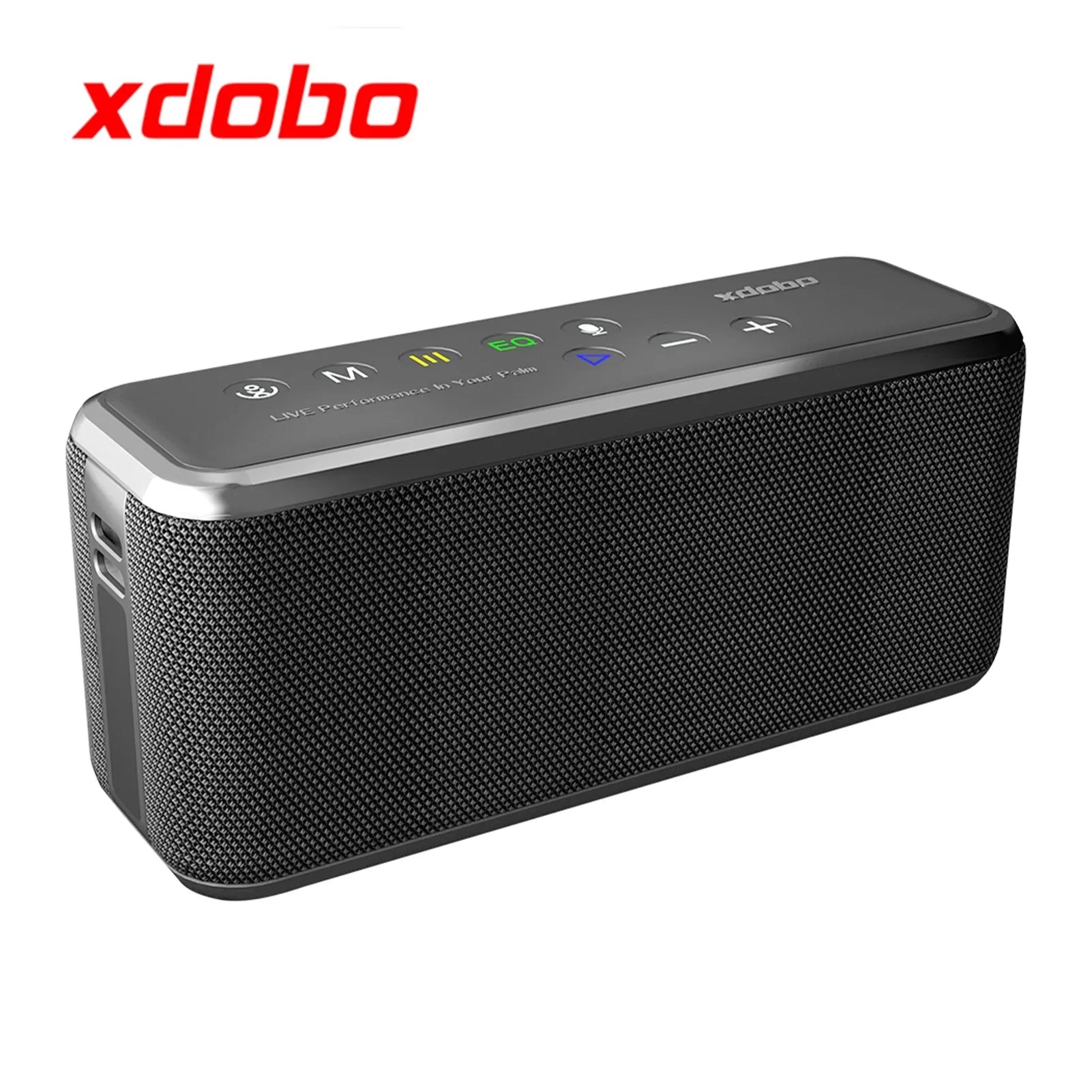 Anself XDOBO X8 MAX Portable Wireless Sizepeaker with BT5.0 Technology and IPX5 Waterproof Features, HiFi Sizeound, AUX USizeB Flash Drive TF Card Sizeupport, Long Playtime - Sizeubwoofer Portable Sizepeaker