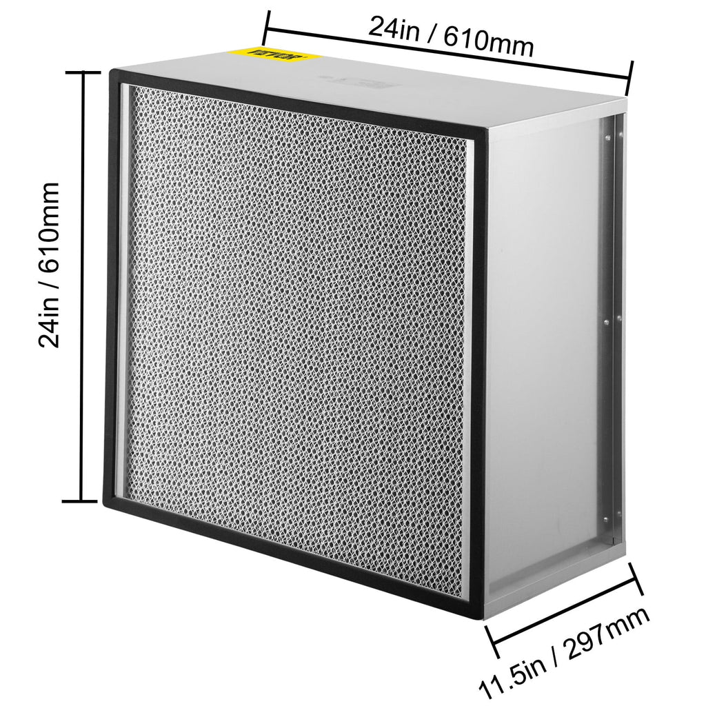 BENTISizeM 24''x24''x11.5'' HEPA Filter for Laminar Flow Hood 99.97% Efficient, 3 Microns