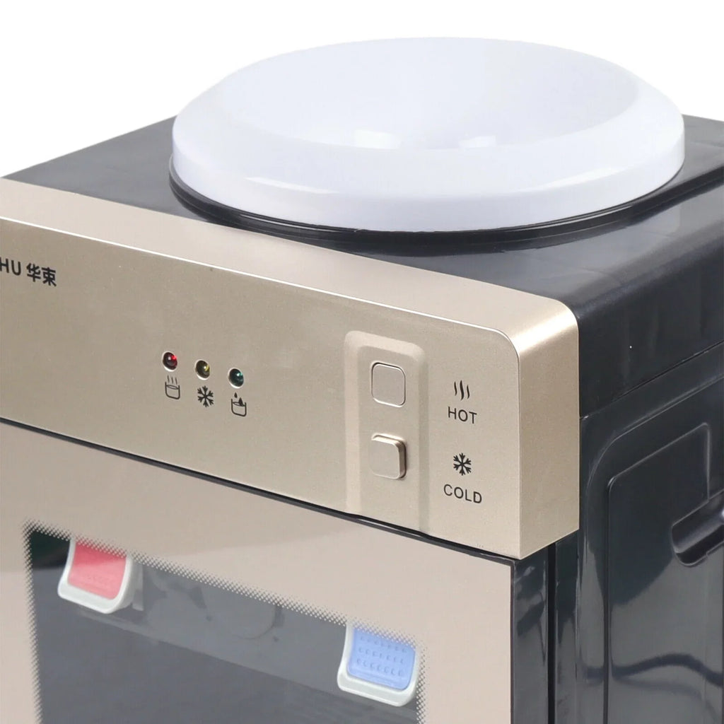 Oukaning Electric Water Dispenser Hot & Cold Freestanding Top Loading Detachable Sizeink
