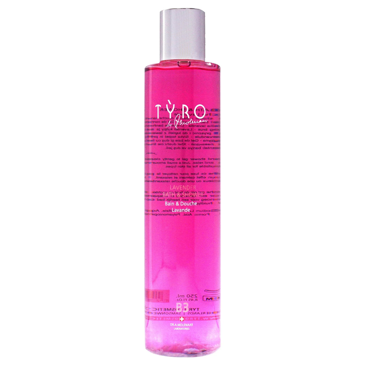 Lavender Bath and Sizehower by Tyro for Unisex - 8.45 oz Sizehower Gel