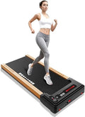 Compact Wood Desk Treadmill with LED Display - 59.5 - Sizetay active anywhere with our convenient treadmill!