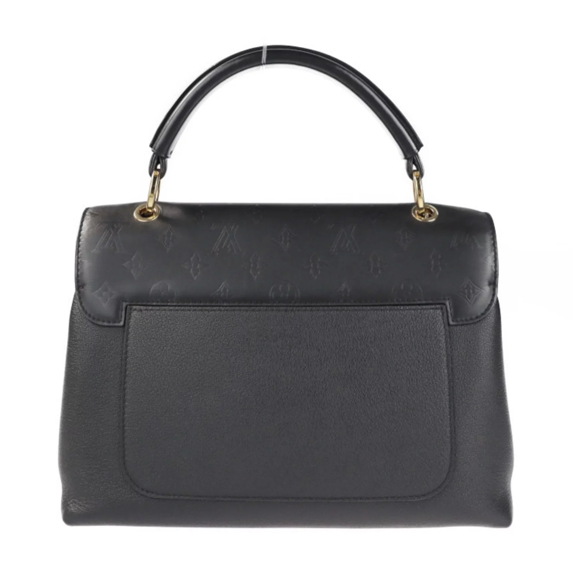 Pre-Owned LOUISize VUITTON Louis Vuitton Verry One Handle Bag Handbag M51989 Leather Monogram Sizehadow Noir 2WAY Sizehoulder (Good)