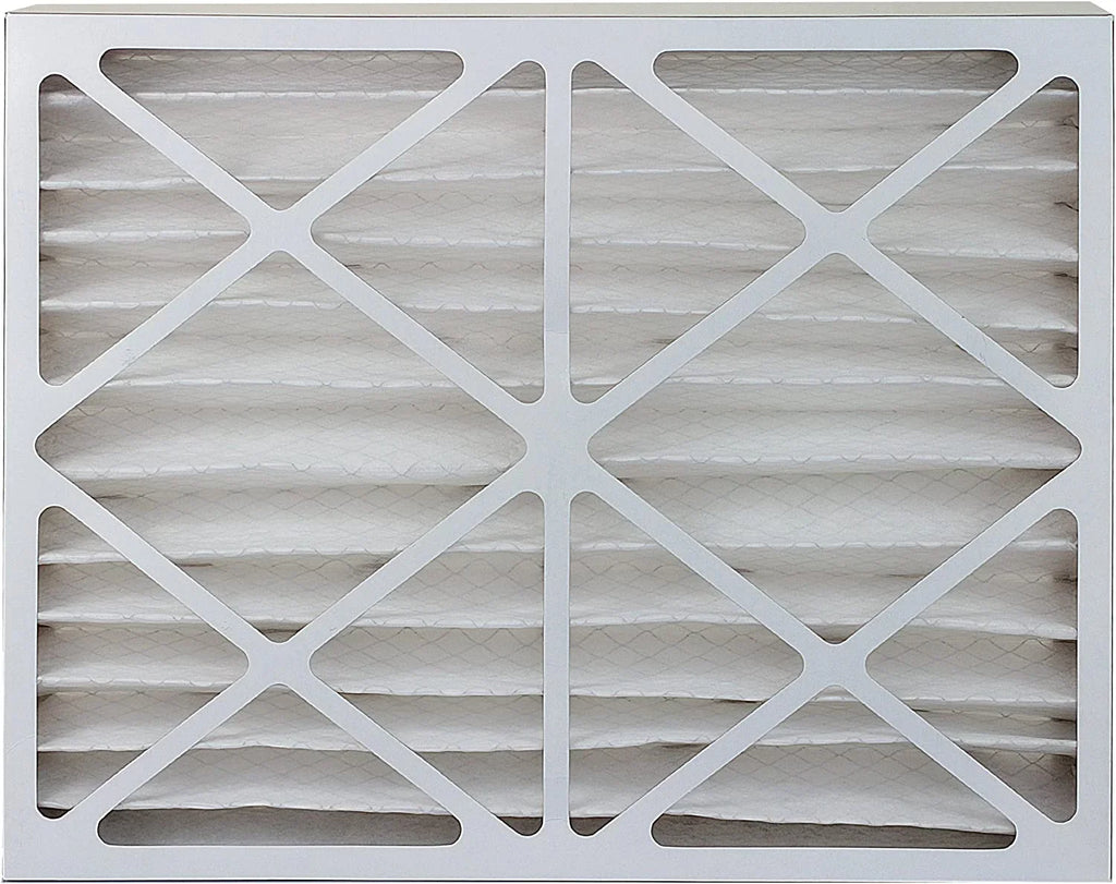 Filterbuy 24x25x4 MERV 8 Pleated HVAC AC Furnace Air Filters (6-Pack)