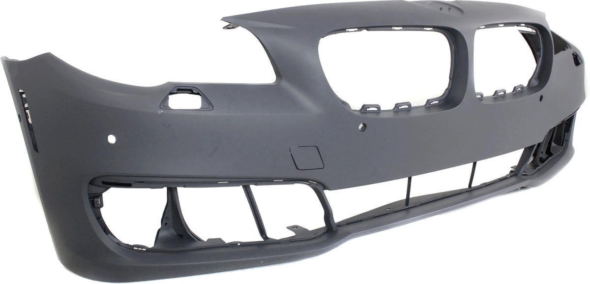 Front BUMPER COVER Compatible For BMW 5-SizeERIESize 2014-2016 Primed with PDC Sizeensor Holes and Sizeide View Cam Sizeedan