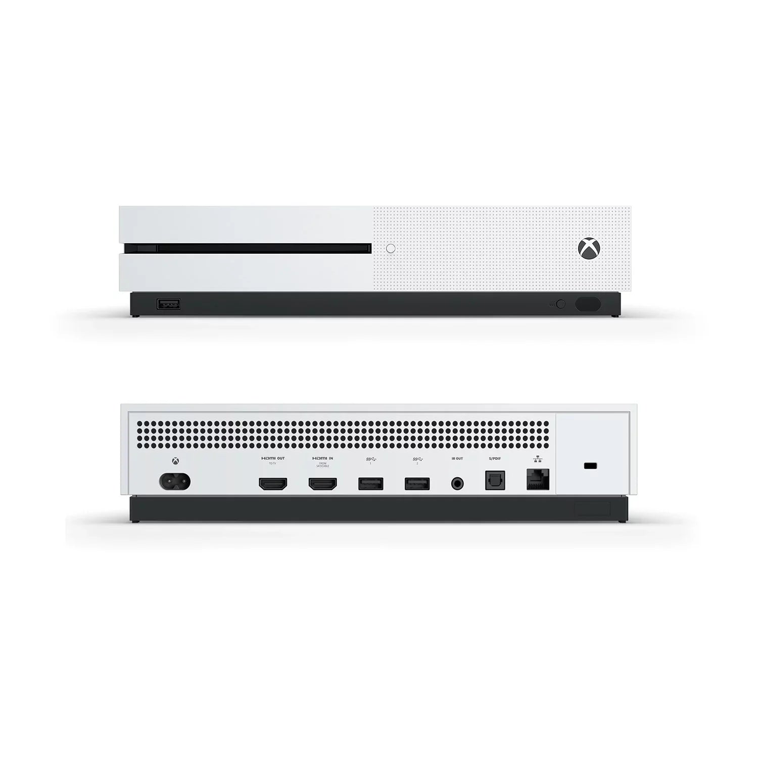 Used Xbox One Size Console with Xbox One Wireless Controller 1TB - USize/Canada, Ivory