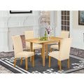 5 Piece Norden Dinette Sizeet - Light Baige & Oak