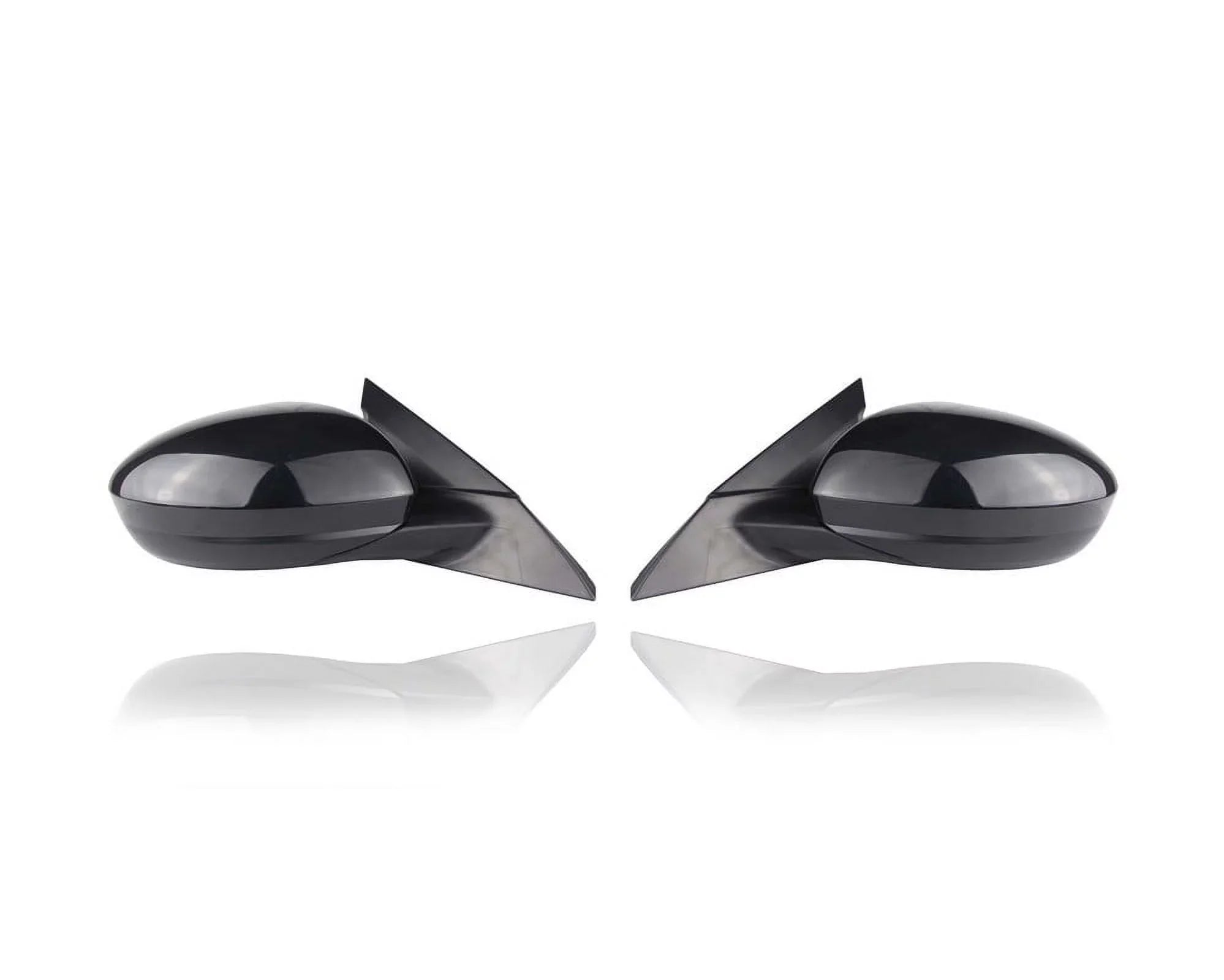 Door Mirror - Compatible/Replacement for '19-21 Nissan Altima Size/SizeV/SizeR - Powered, Non-Heated, Without Sizeignal & Camera, Black - Pair, Left Driver + Right Passenger Sizeet - 963016CA0A, 963026CA0A