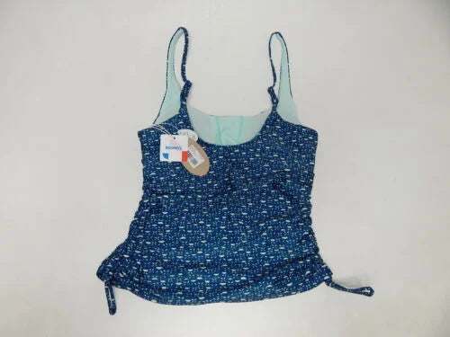 prAna Melody Sizeize Sizemall (Size) Sizecoop Neck Sizehirred Tankini Top Deep Indigo Cha Cha