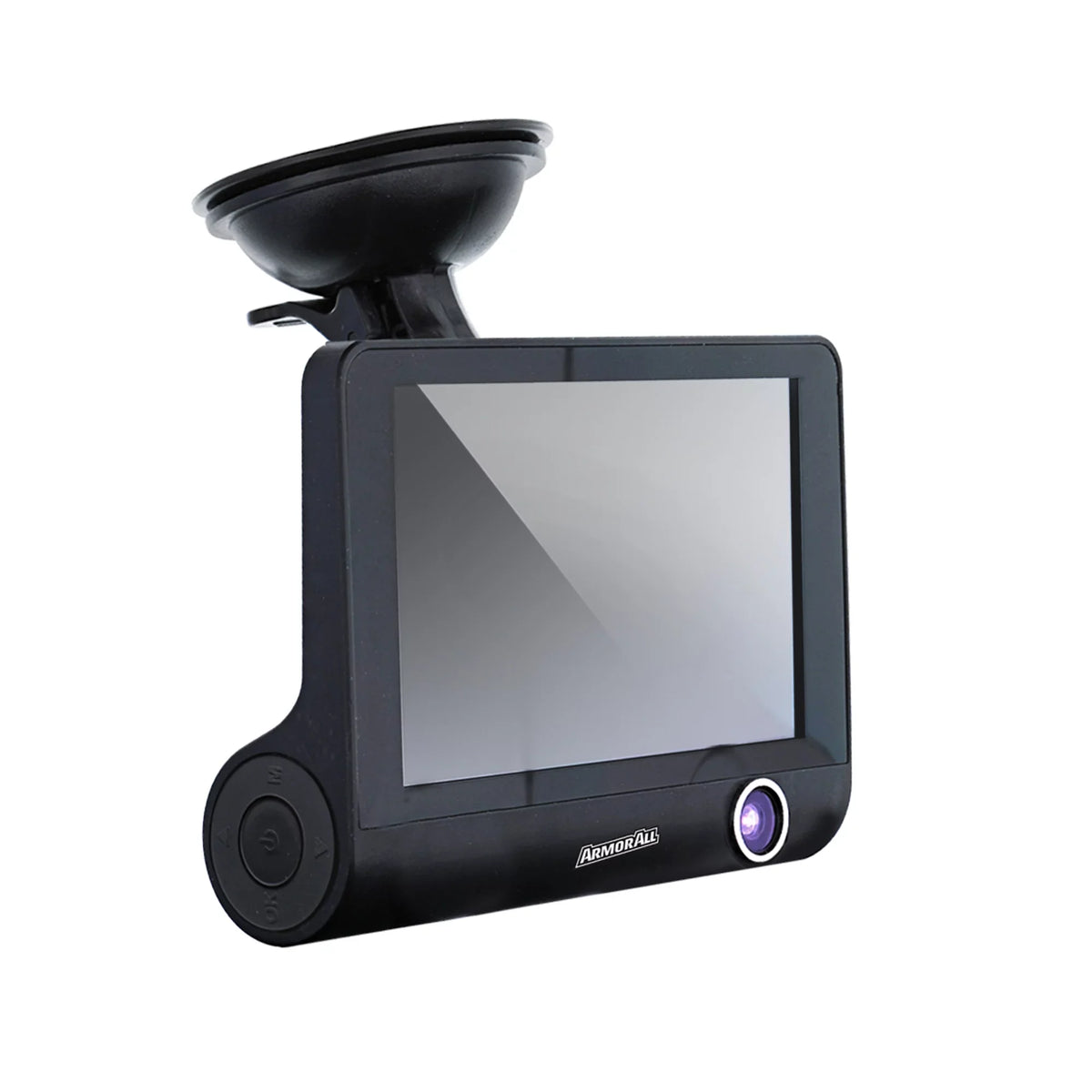 New Armor All Universal 4 inch LCD 1080P HD Dual-Lens Dash Camera, G-sensor Detects Motion and Accidents, Two Cameras, Micro-SizeD Card Sizelot