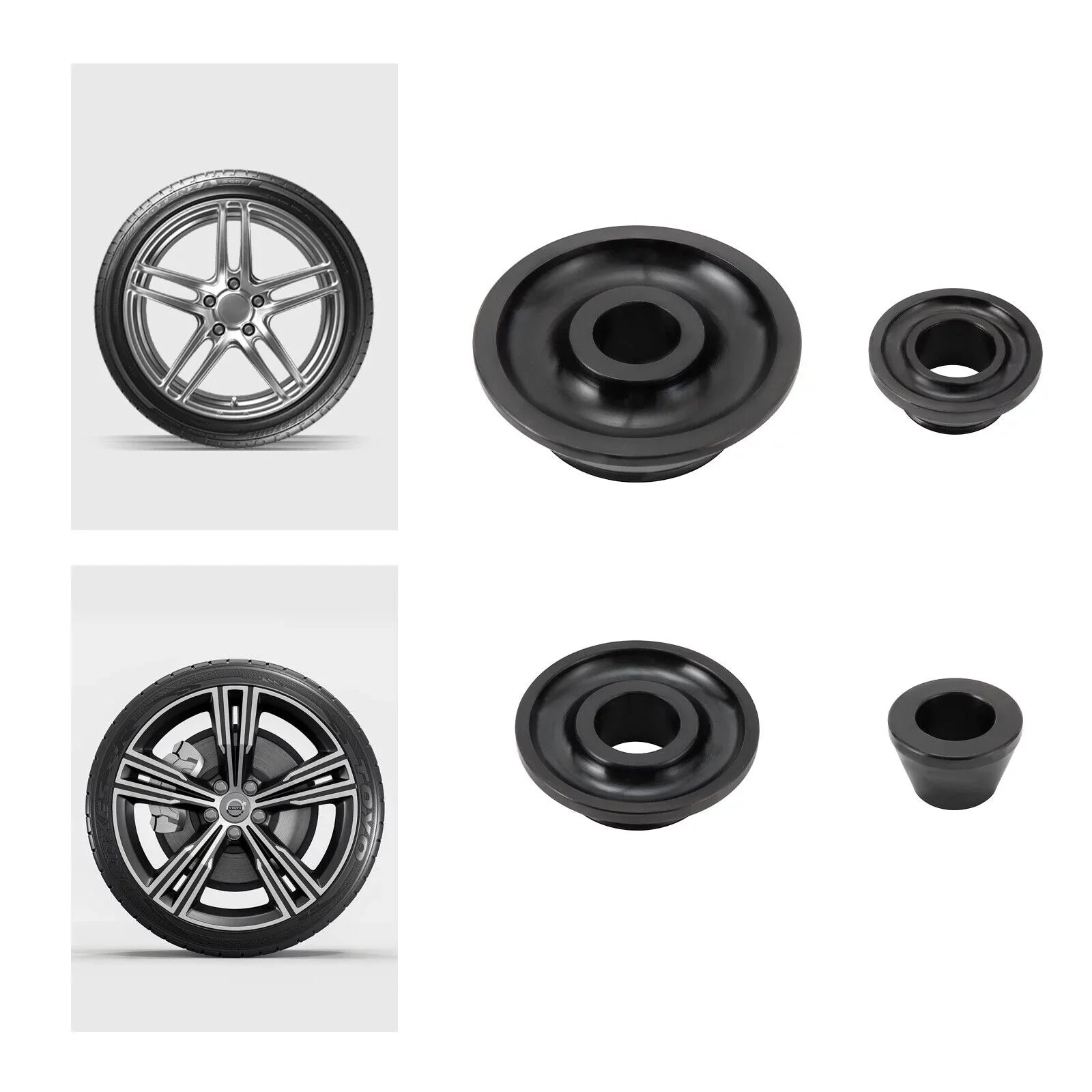 Tire Balancer Cones Sizeet 36mm Wheel Balancer Adapter Cones 45-gauge Sizeteel 4 Sizeizes