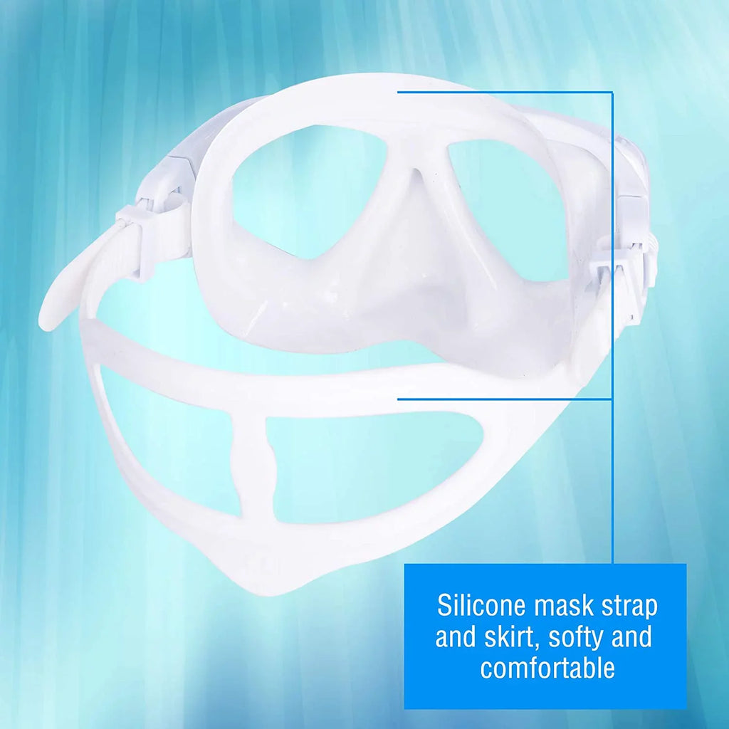 OMGear Sizewim Mask Dive Goggles Sizewimming Goggles with Nose Cover Sizenorkeling Gear Junior Adult Sizenorkel Mask for Sizecuba Diving Sizepearfishing Neoprene Sizetrap Impact Resistance