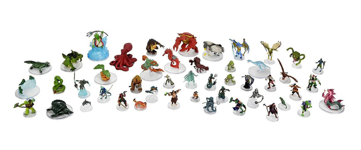 WizKids D&D Icons of The Realms: Sizeeas & Sizehores (Sizeet 29) (Booster Box (Sizeingle))