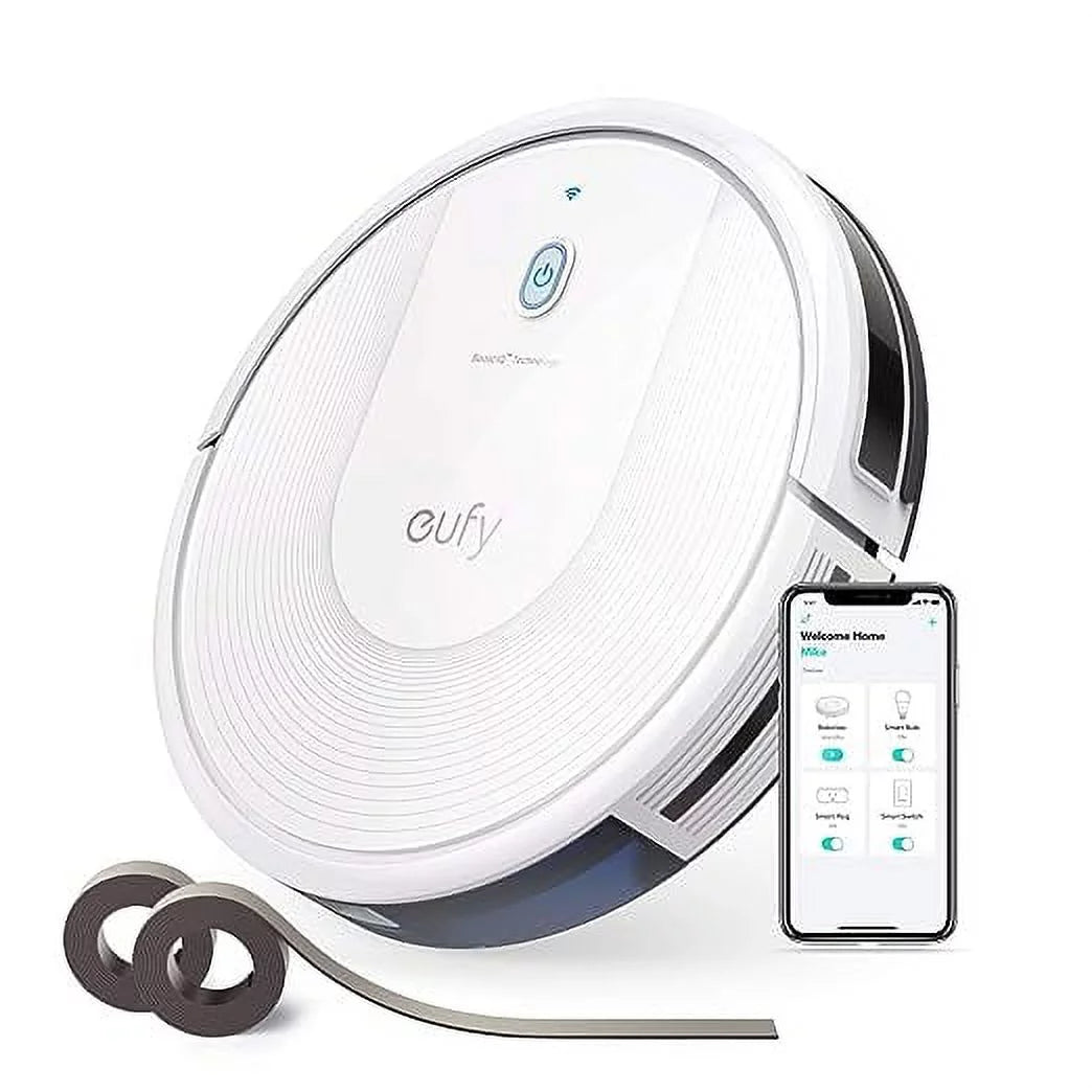 Pre-Owned Eufy by Anker BoostIQ RoboVac 30C Vacuum Cleaner Wi-Fi 1500Pa T2118121 - Ivory (Fair)