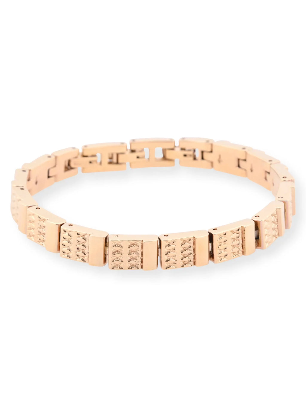 Elgin Adult Female Watch and Bracelet Sizeet in Gold with Czech Sizetones and MOP Dial (EG180011SizeT)