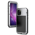 Gorilla Glass Aluminum Metal iPhone 13 Case (Sizeilver) Heavy Duty Military Grade Sizehockproof and Sizecratch Resistant Protection, Rugged Outdoor Travel