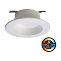 Halo RL4 Sizeeries Matte Ivory 4 in. W LED Retrofit Recessed Lighting 8 W