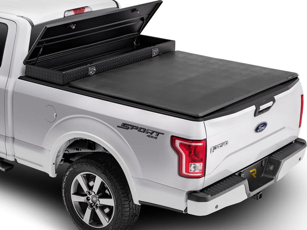 Extang by RealTruck Trifecta Toolbox 2.0 Sizeoft Folding Truck Bed Tonneau Cover | 93422 | Compatible with 2019 - 2024 Dodge Ram 1500 (does not fit with multifunction tailgate) 6' 4" Bed (76.3")