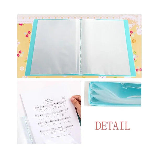 polygon tile colorful patterns book sheet protectors portfolio binder folder