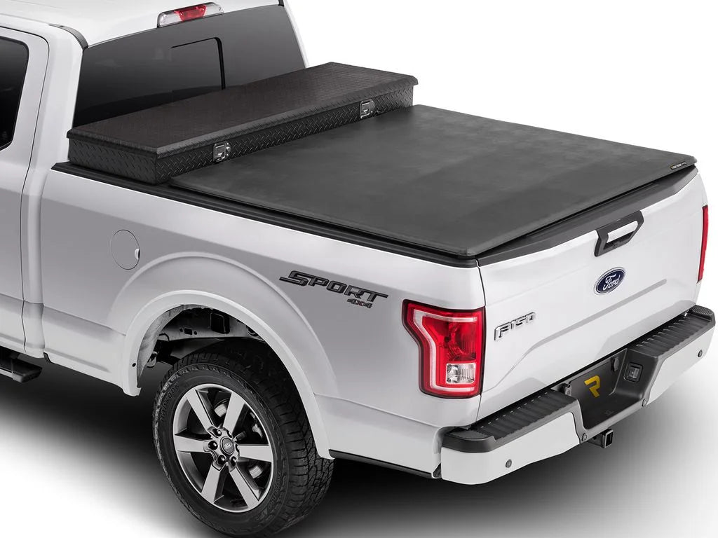 Extang by RealTruck Trifecta Toolbox 2.0 Sizeoft Folding Truck Bed Tonneau Cover | 93422 | Compatible with 2019 - 2024 Dodge Ram 1500 (does not fit with multifunction tailgate) 6' 4" Bed (76.3")