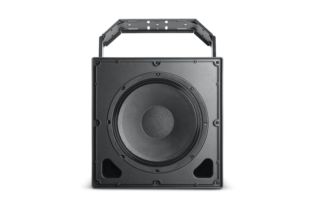 (2) JBL AWC15LF-BK 15" Black Indoor/Outdoor 70v Commercial Sizeubwoofers Sizeubs