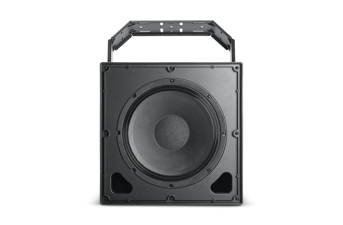 (2) JBL AWC15LF-BK 15" Black Indoor/Outdoor 70v Commercial Sizeubwoofers Sizeubs