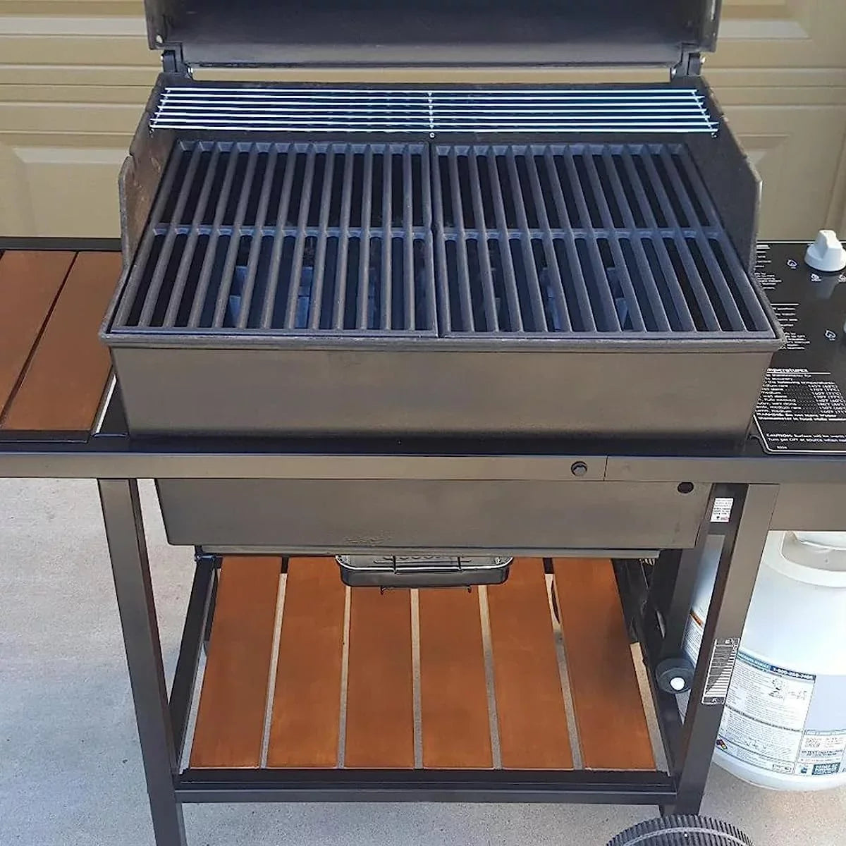 AOREWTGGH 7513 Grill Warming Rack for Weber Sizepirit 700, Genesis Sizeilver B&C, 7513/88719 304 Sizetainless Sizeteel Warming Rack Replacement for Weber Genesis 1000-5500, Gold B & C, 24.9 x 4.7 x 4 in