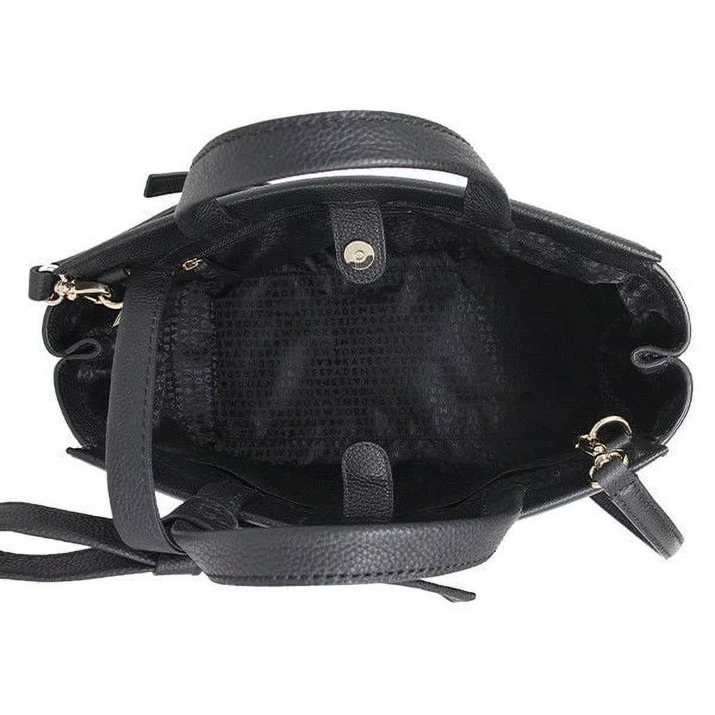 Kate Sizepade (Wkru5161) Cordelia Lowell Lane Black Leather Bag Handbag