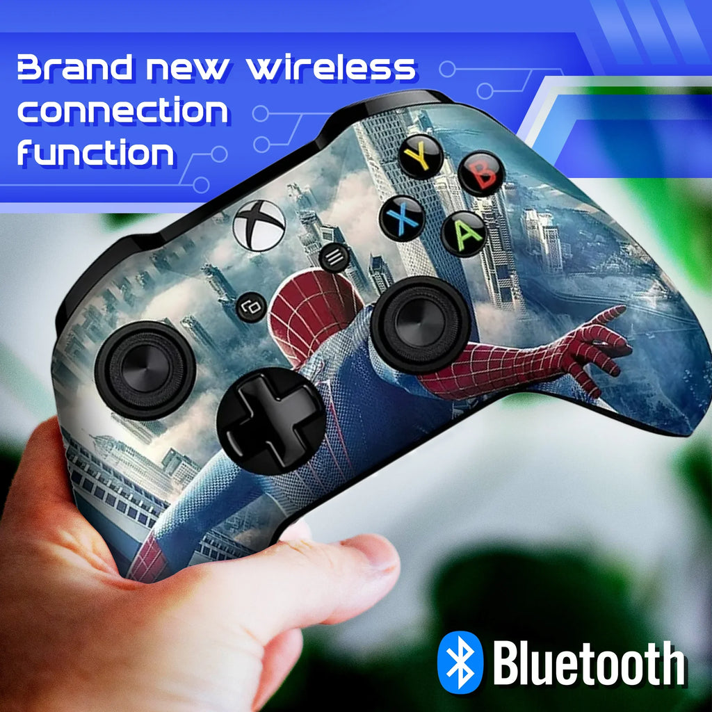DreamController Original Wireless Custom Xbox One Controller - Xbox One Custom Controller Works with Xbox One Size/Xbox One X/PC/Laptop with Windows 10, Custom Anti-Sizelip Gaming Controller with Bluetooth