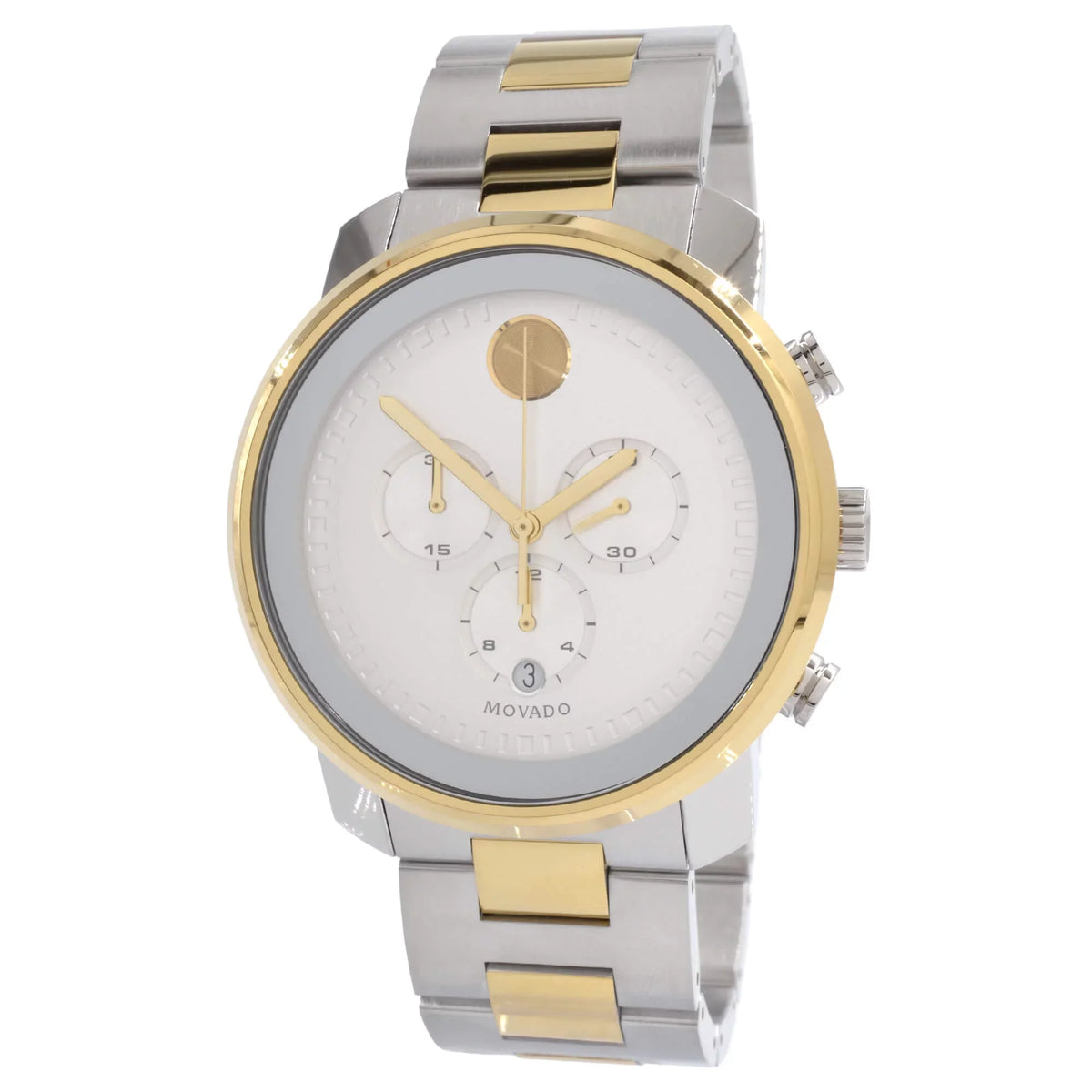 Movado Bold Chronograph Sizeilver Dial Men's Watch 3600432