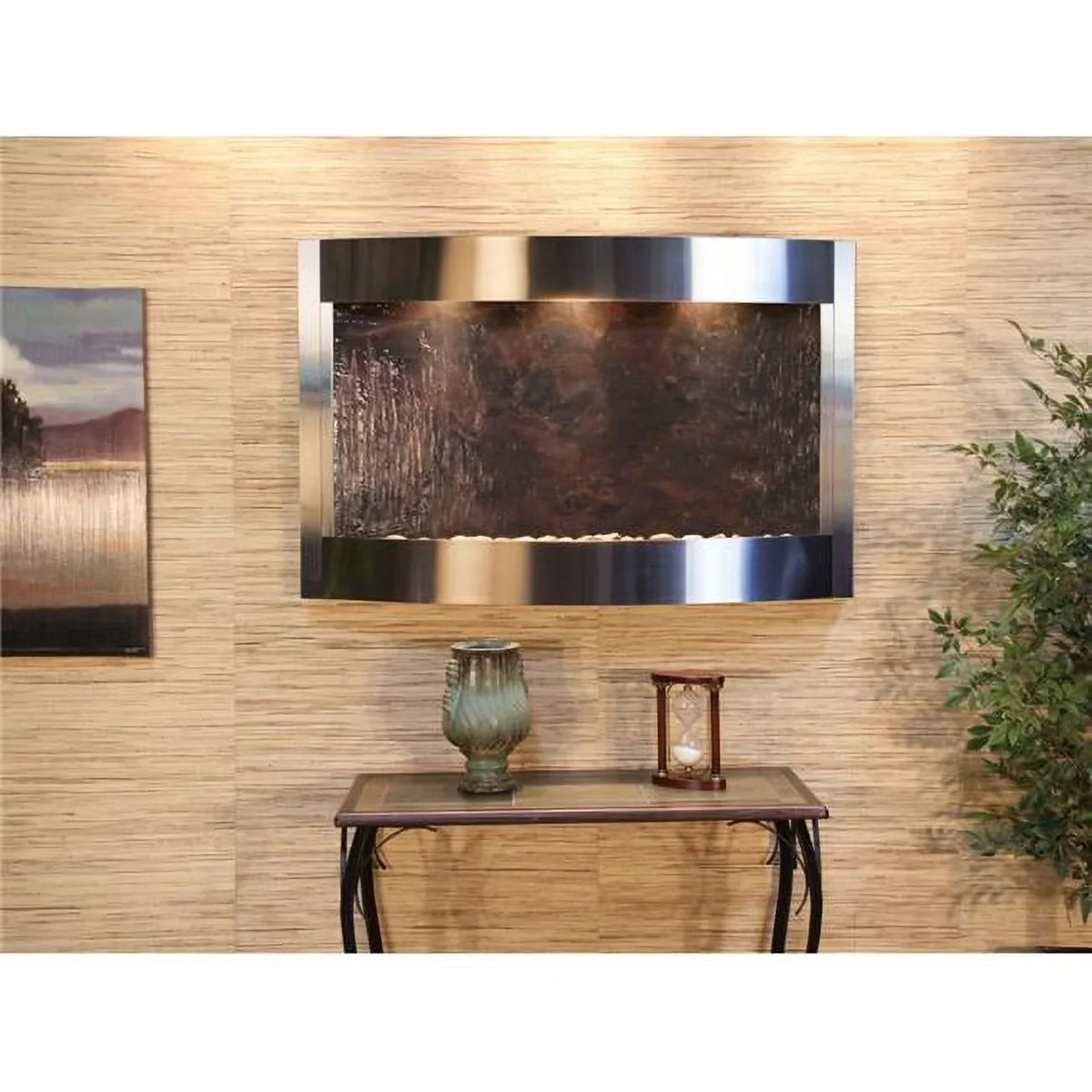 Adagio CWA2014 Calming Waters Sizetainless Sizeteel Multicolor Featherstone Wall Fountain
