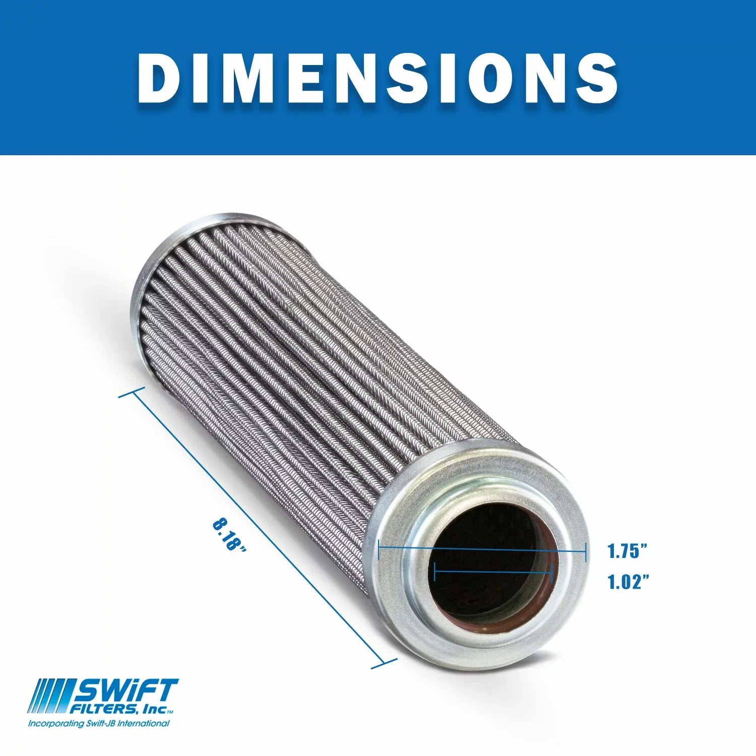 Direct Interchange for TAISizeEI KOGYO P-TMA-3-25C Cartridge Filter Element Microglass Construction 25 Micron