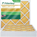 Filterbuy 30x30x1 MERV 11 Pleated HVAC AC Furnace Air Filters (5-Pack)